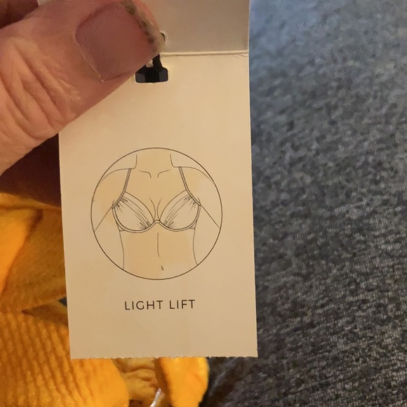 Shade & Shore Swimsuit Bikini top Sunflower 34B - Picture 5 of 7